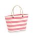 Tote Bag Nautical Taille Unique Beige Pâle Rose Westford Mill-2
