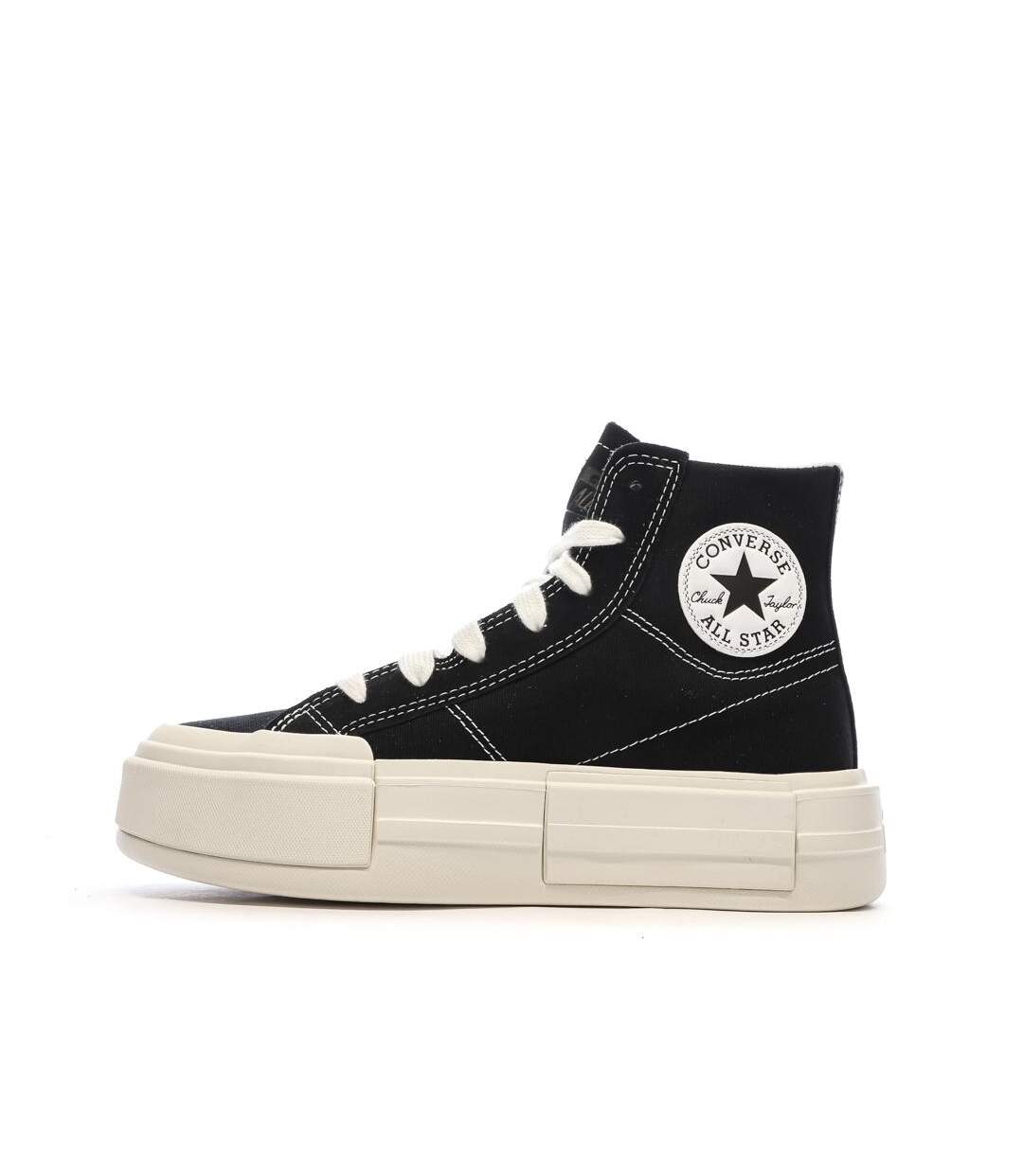 Baskets noires mixte converse chuck taylor all star cruise-1
