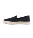 Womens/ladies Carolina Suede Slippers Black Toms-3