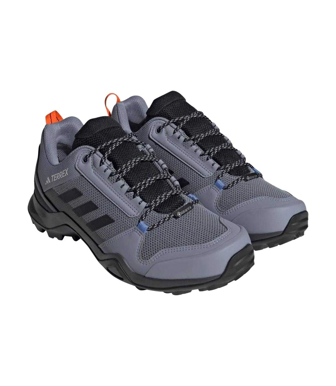 Mens Terrex Ax3 Gore-tex Hiking Shoes Violet Adidas-1