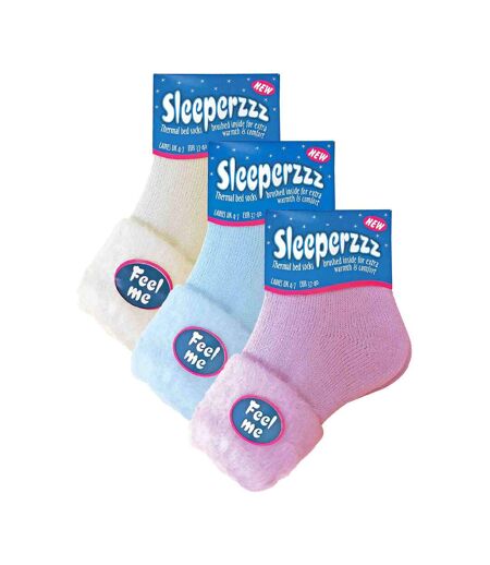3 Paires Chaussettes de Lit Femme Hiver Chaudes