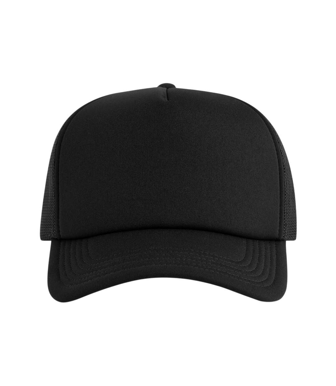 Casquette Trucker Unie Classic Noir Beechfield-3
