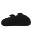 Womens/ladies Arizona Teddy Bear Flat Sandals Black Birkenstock-3