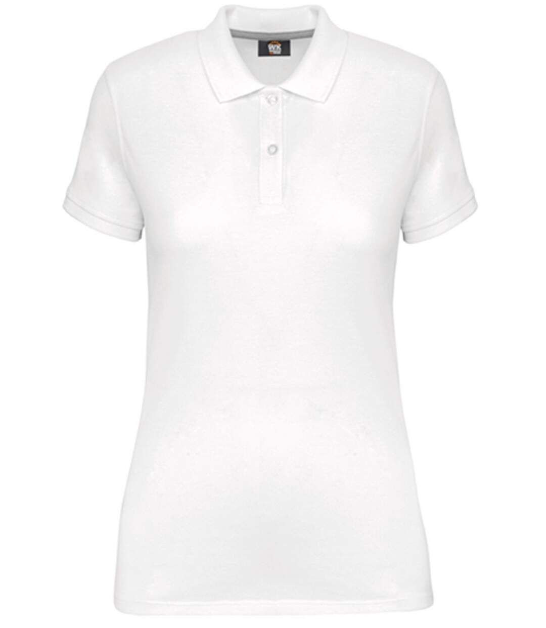 Polo manches courtes - Femme - WK275 - blanc-2