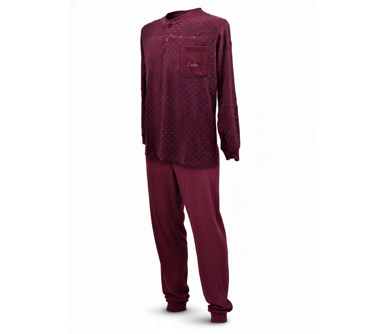 Pyjama Homme Hiver Polaire Premium CALM Z2550-1