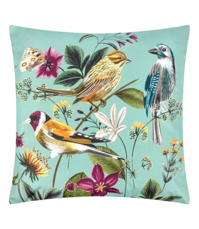 Housse de coussin d'extérieur nature midnight garden taille unique turquoise Wylder