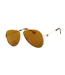 Lunettes De Soleil Motif/style Miroir Ruston L Adulte Taille Unique Jaune Or Off White-1