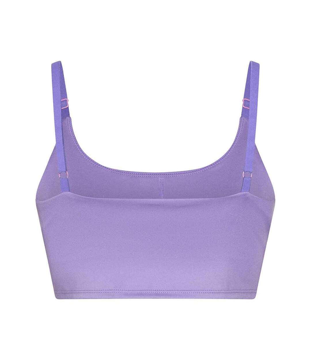 Brassière de sport tech femme lavande Awdis-2