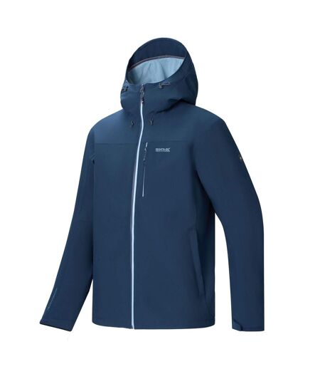 Veste Imperméable À Capuche Birchdale Homme Vieux Bleu Bleu Marine Regatta