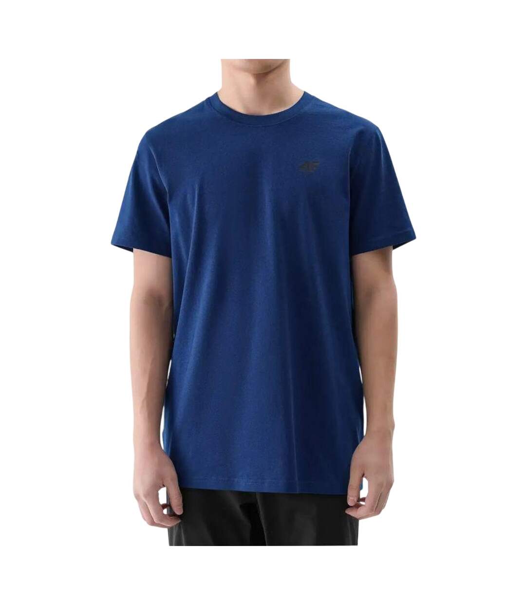 T-shirt Motif/style Uni Homme Bleu Marine 4F-2
