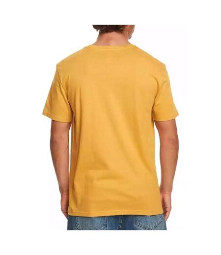 T-shirt Jaune Homme Quiksilver Circle Trim - S