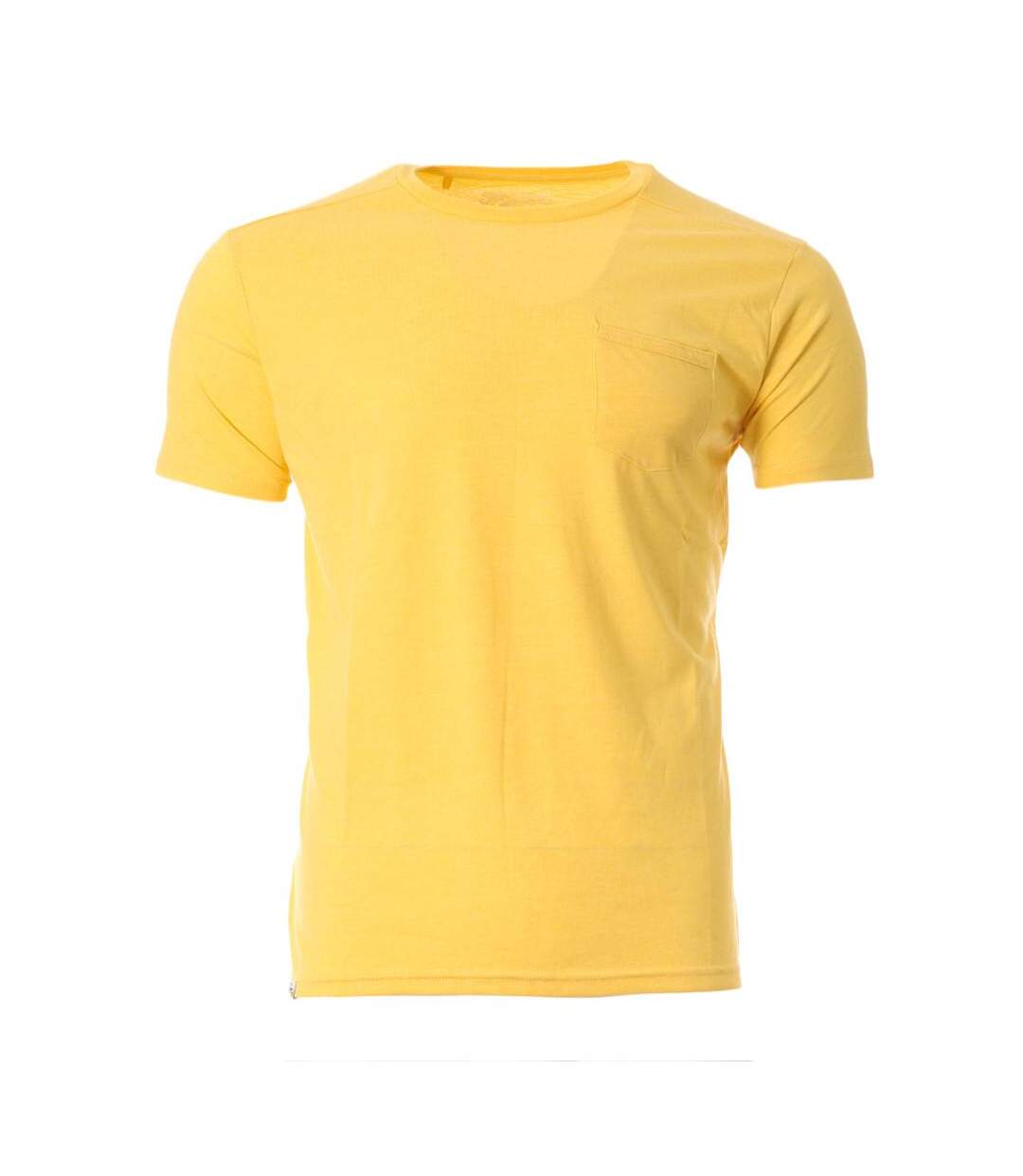 T-shirt Jaune Homme RMS26 1071 - 4XL-1