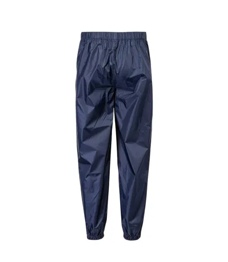 Pantalon De Pluie Motif/style Logo Homme Bleu Marine Sondico