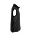 Mens Basic Polar Fleece Gilet Black Clique-4