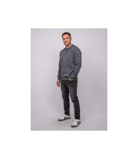 Pull col polo zippé LARMOTI