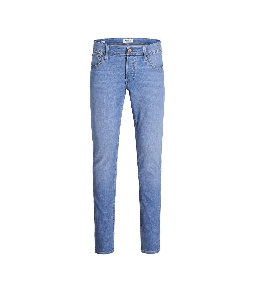 Jean slim bleu homme jack & jones glenns-1