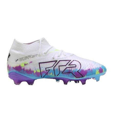 Womens/ladies Future 8 Match Synthetic Artificial Ground Football Boots White Green Black Puma