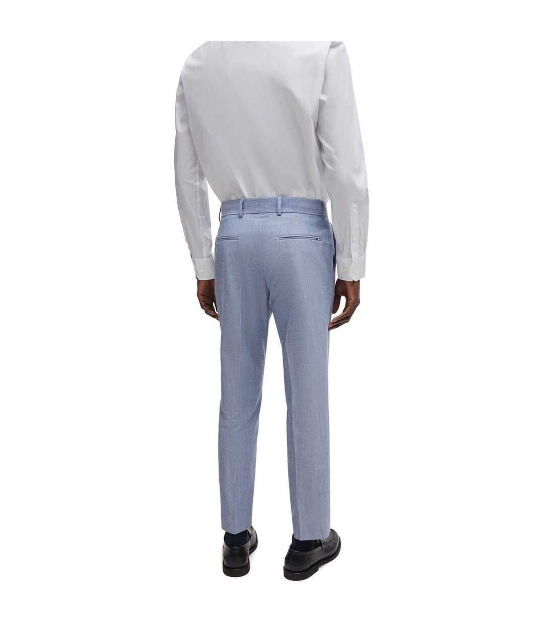 Pantalon Genius Homme Bleu Marine Boss-3