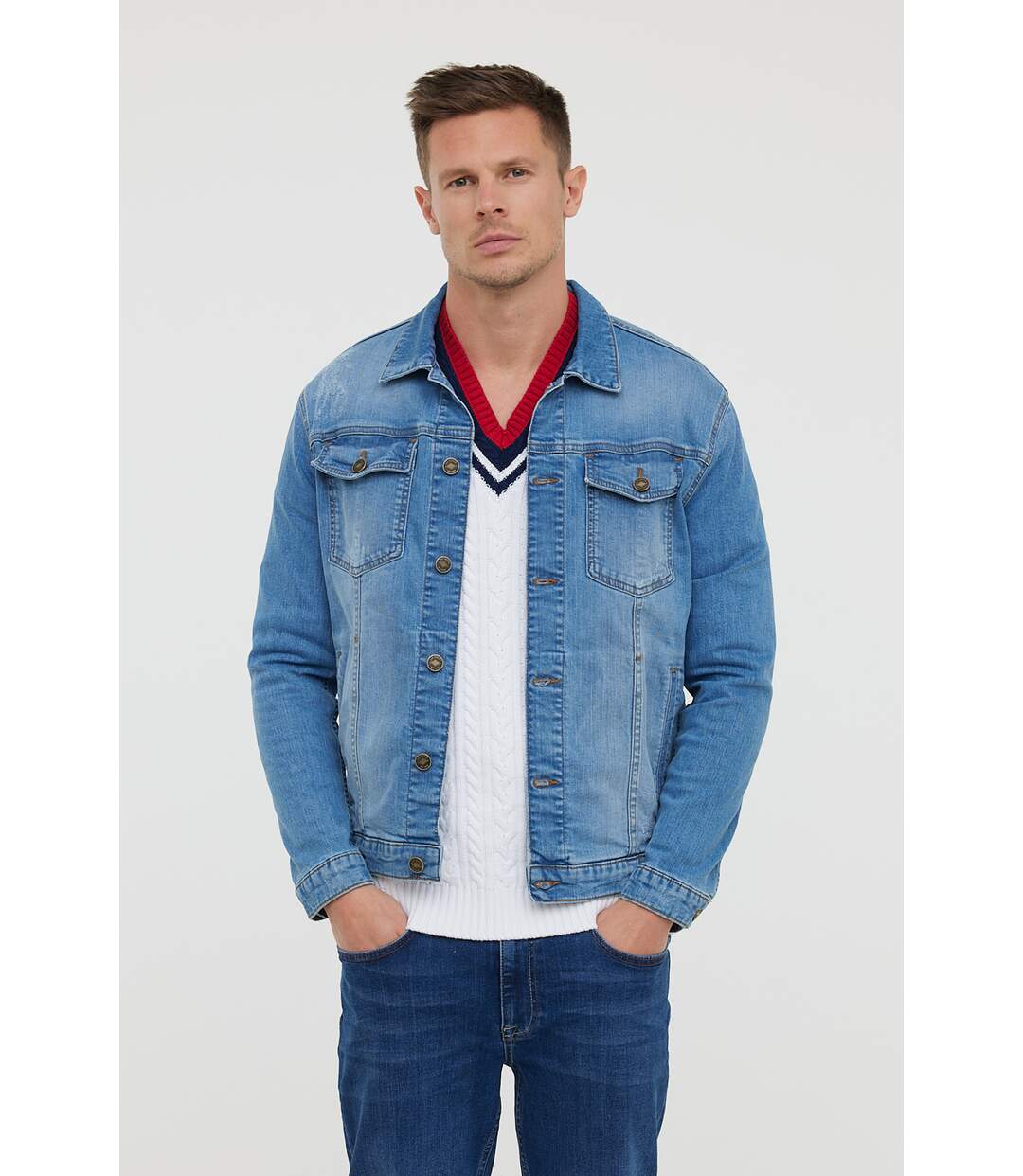 Veste manches longues coton regular FASTIC-1