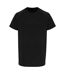 Mens embossed sleeve t-shirt black TriDri