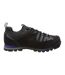 Womens/ladies Leather Spikes Trainers Black Karrimor-1