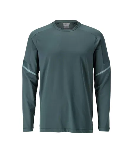 T-shirt Manches Longues Customised Homme Vert Forêt Mascot