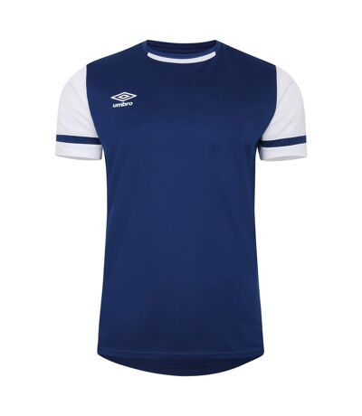 Mens cavelle jersey t-shirt navy/brilliant white Umbro