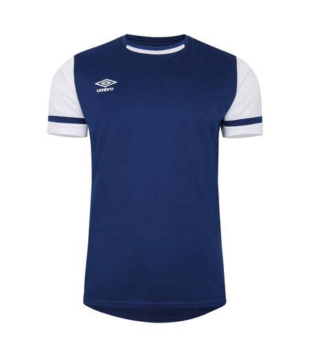 Mens cavelle jersey t-shirt navy/brilliant white Umbro