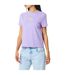 Womens/ladies Regular T-shirt Lavender Calvin Klein-4