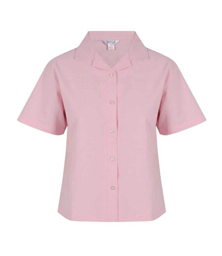 Ensemble Haut Et Bas Manches Courtes Femme Rose Miso