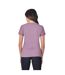 Womens/ladies Copper Ribbed Relaxed Fit T-shirt Mauve Wine Weatherbeeta-2