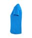 Womens/ladies Heavier Pro T-shirt Ocean Blue Printer-4