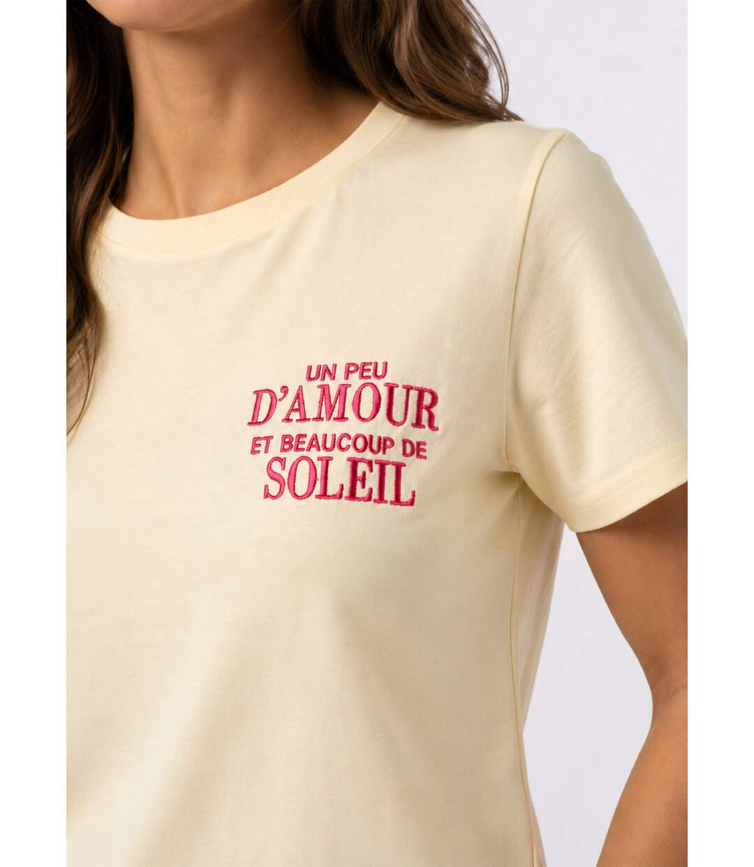 T-shirt manches courtes Amour et Soleil-4