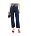 Jean droit bleu foncé femme oraije solange-1
