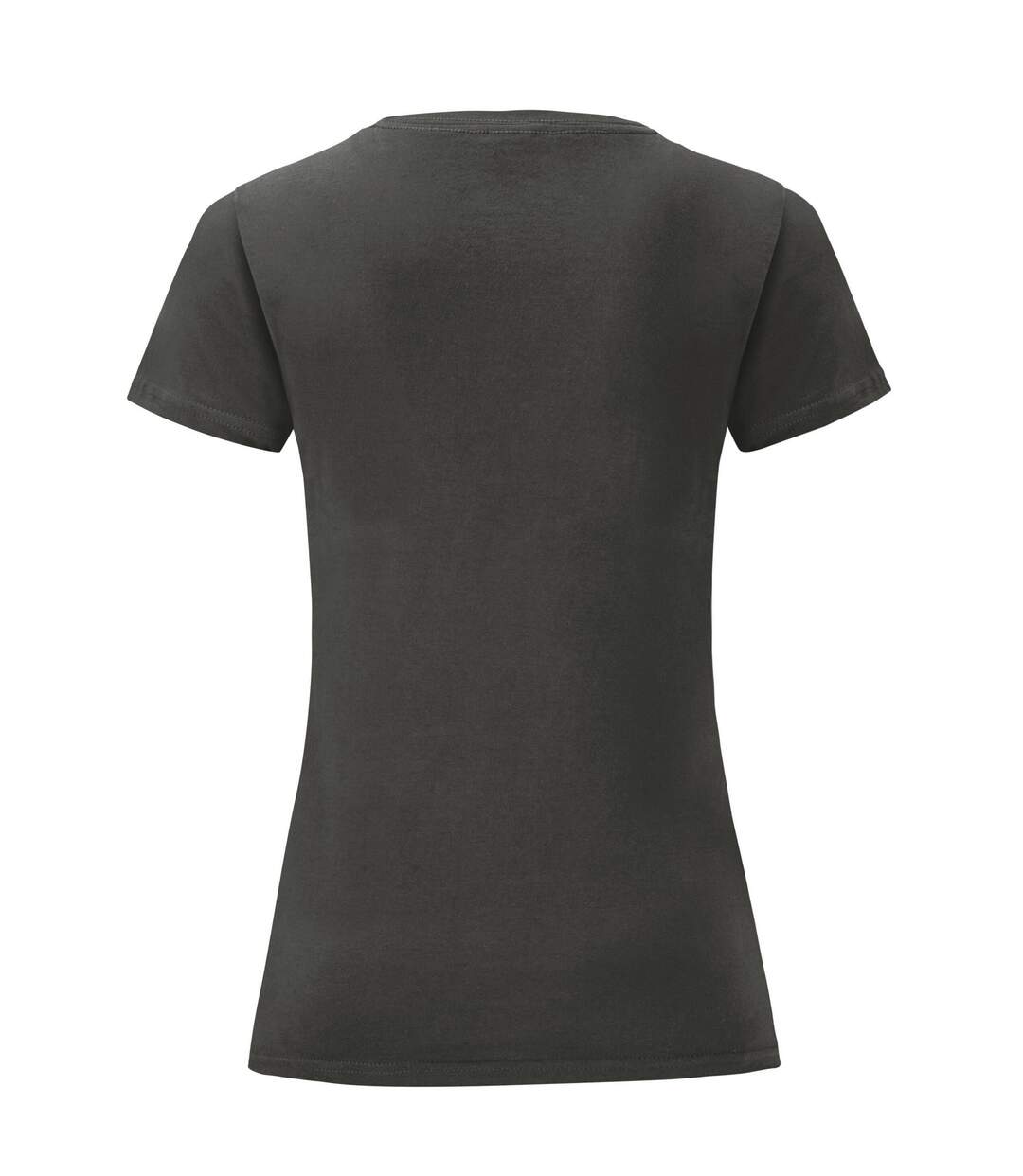 T-shirt iconic femme graphite clair Fruit of the Loom-2