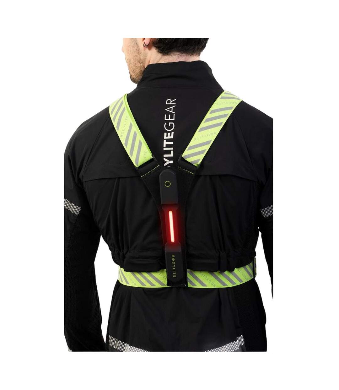 Unisex adult hi-vis vest neon yellow/black Bodylite Gear