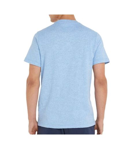 T-shirt Bleu Homme Tommy Hilfiger Heathered