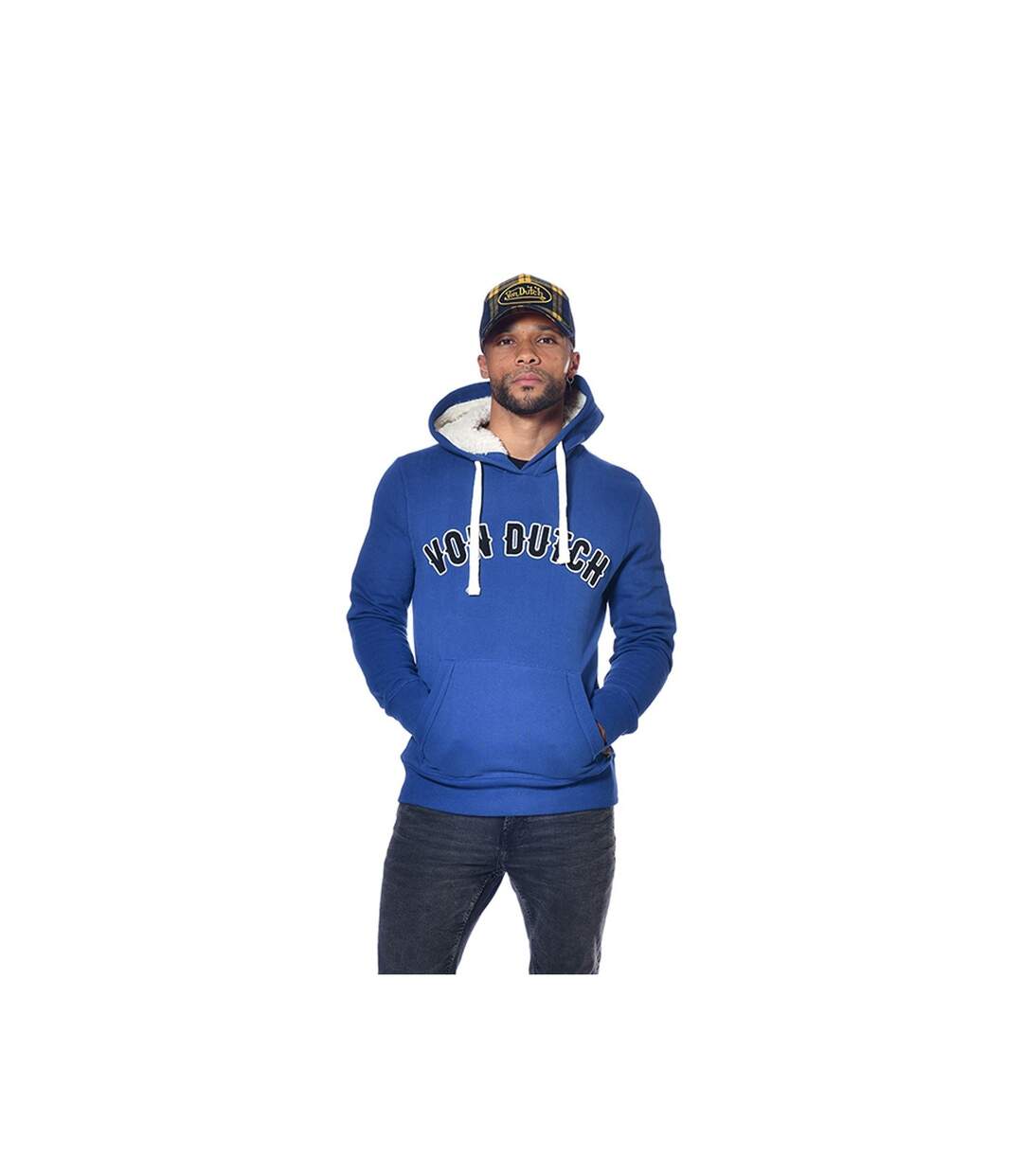 Sweat à capuche doublure sherpa homme Must Vondutch-1