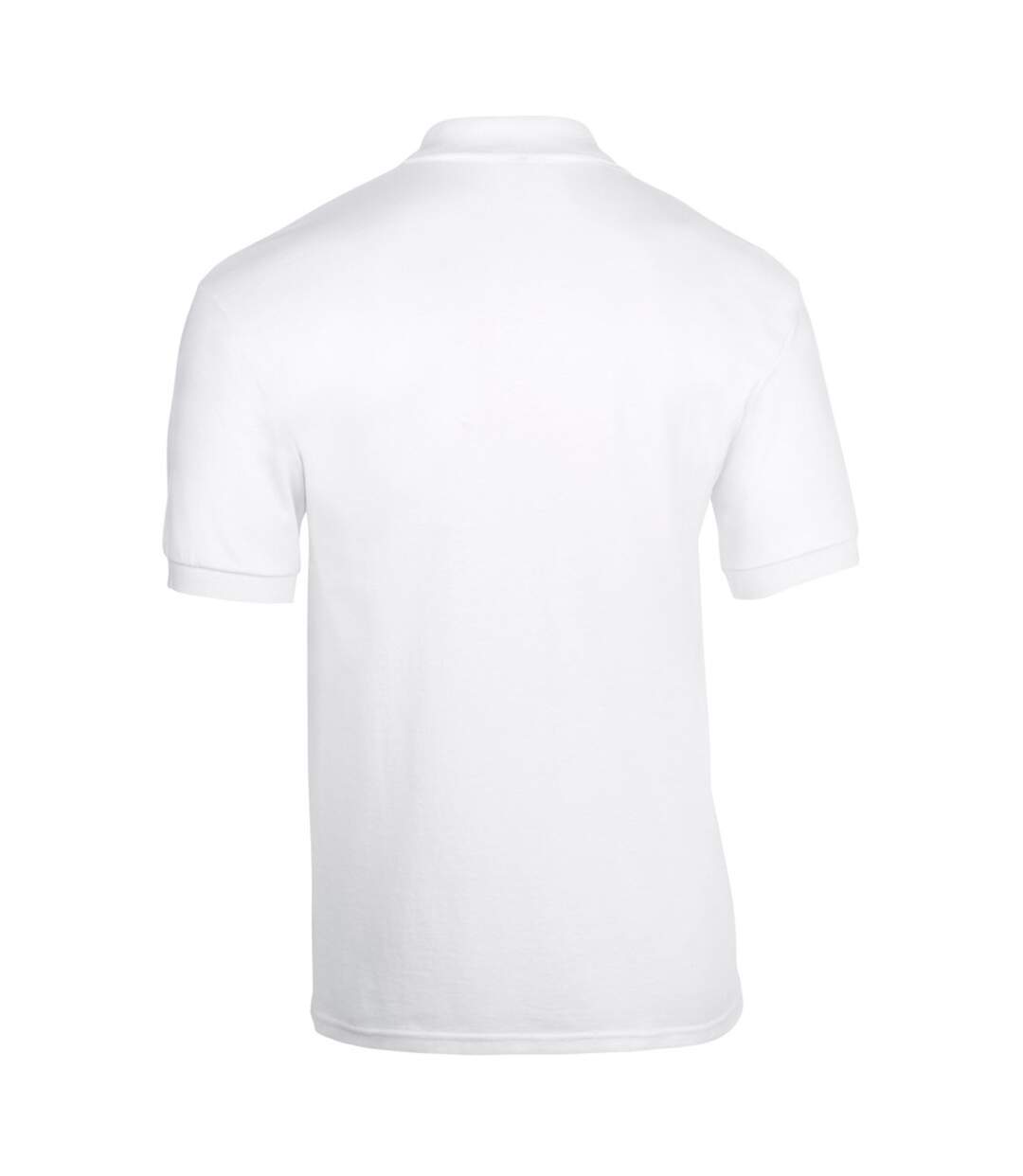 Polo à manches courtes homme blanc Gildan-2