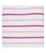 Womens/ladies Breton Colour Stripe Long-sleeved T-shirt Pink Lazy Jacks-3