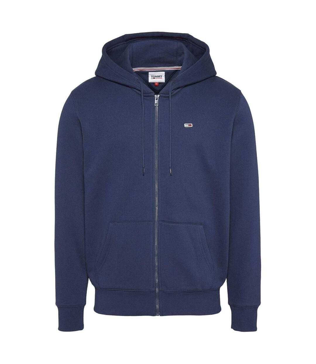 Mens Lightweight Full Zip Hoodie Navy Tommy Jeans-2
