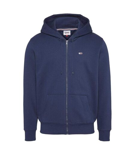 Mens Lightweight Full Zip Hoodie Navy Tommy Jeans
