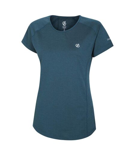 T-shirt de sport corral femme denim sombre chiné Dare 2B