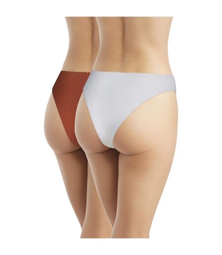 Lot de 2 tangas coton Body Touch Easy