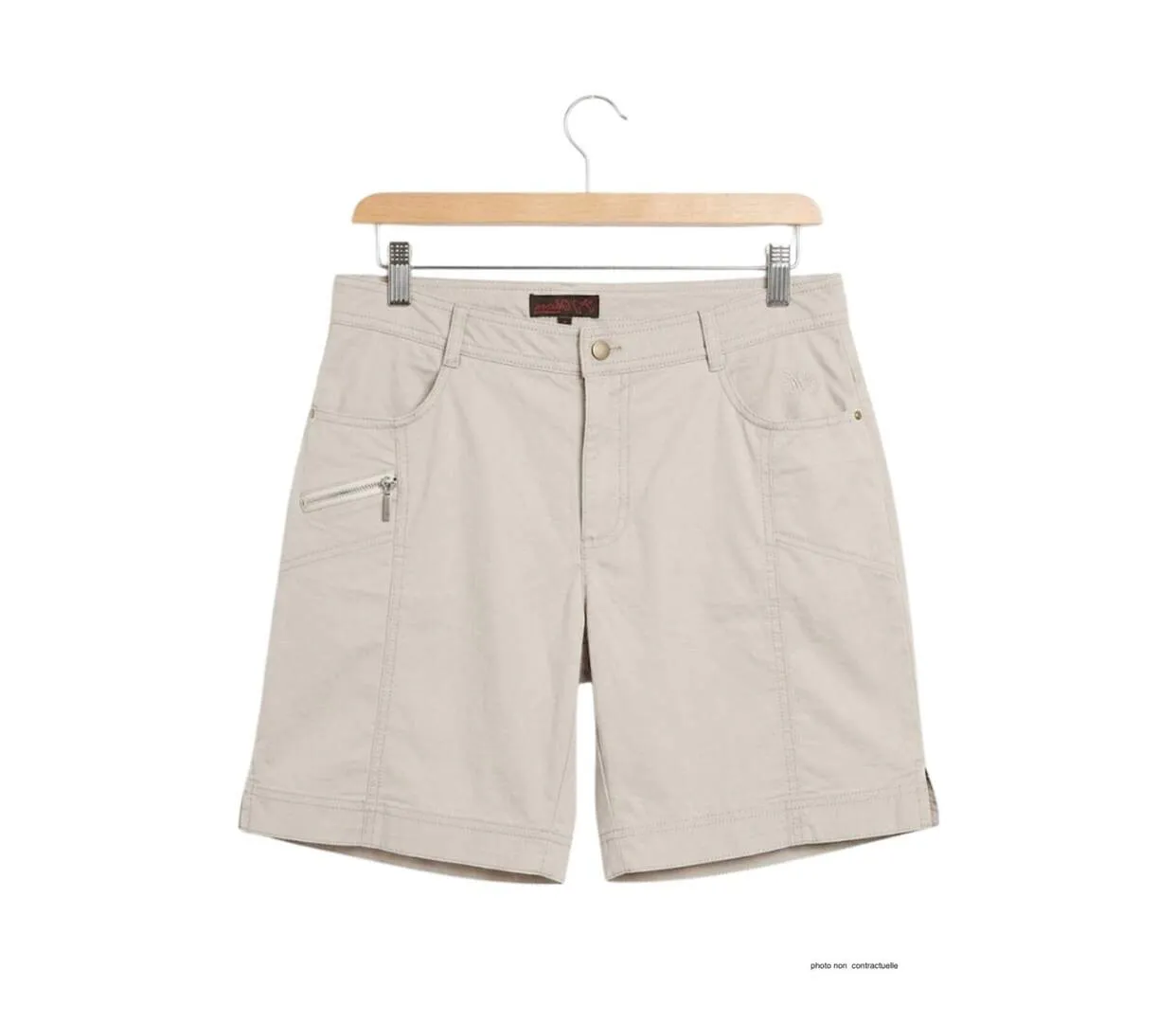 MAYFLOWER MIRZA1 : Short en tissu extensible pour femme au confort stretch-2
