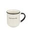 Lot de 4 Mugs sur Rack Alix 20cl Blanc & Noir-2