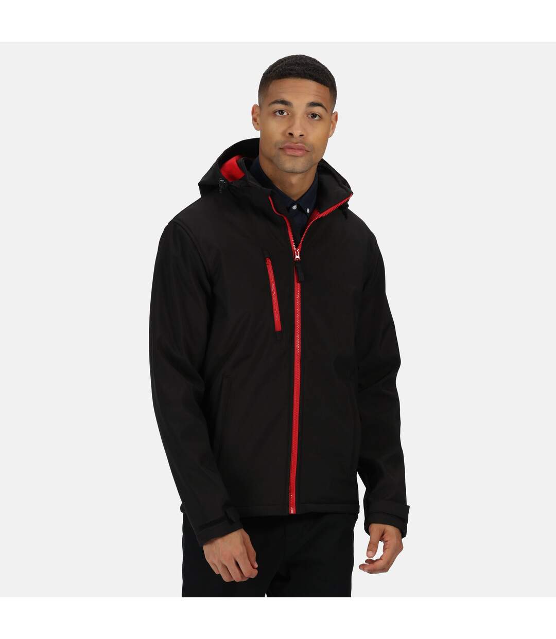 Veste Softshell Homme Gris Noir Regatta Professional-3