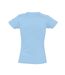 T-shirt Imperial Femme Bleu Ciel SOLS-2