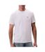 T-Shirt blanc homme calvin klein jeans badge 30s jersey-bright - l-1