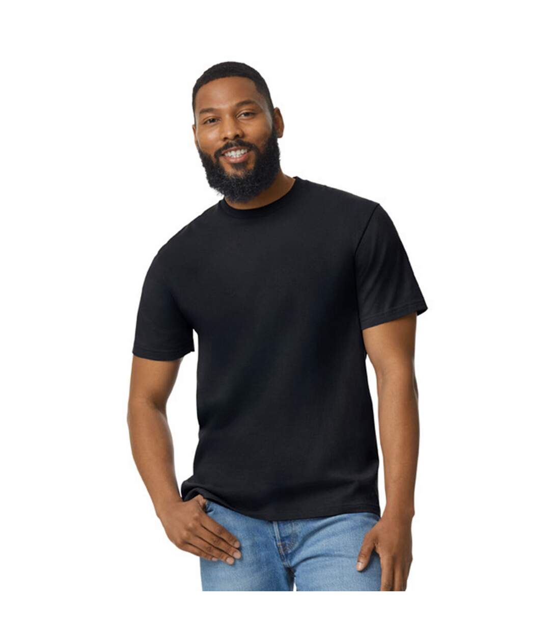 T-shirt Softstyle Adulte Noir Gildan-2